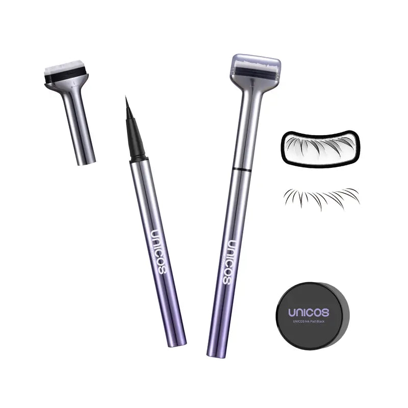 💗LAST DAY - BUY 1 GET 1 FREE💗Unicos Lower Eyelash Stamp, 2-in-1 Eyeliner makeup tool for eyelash