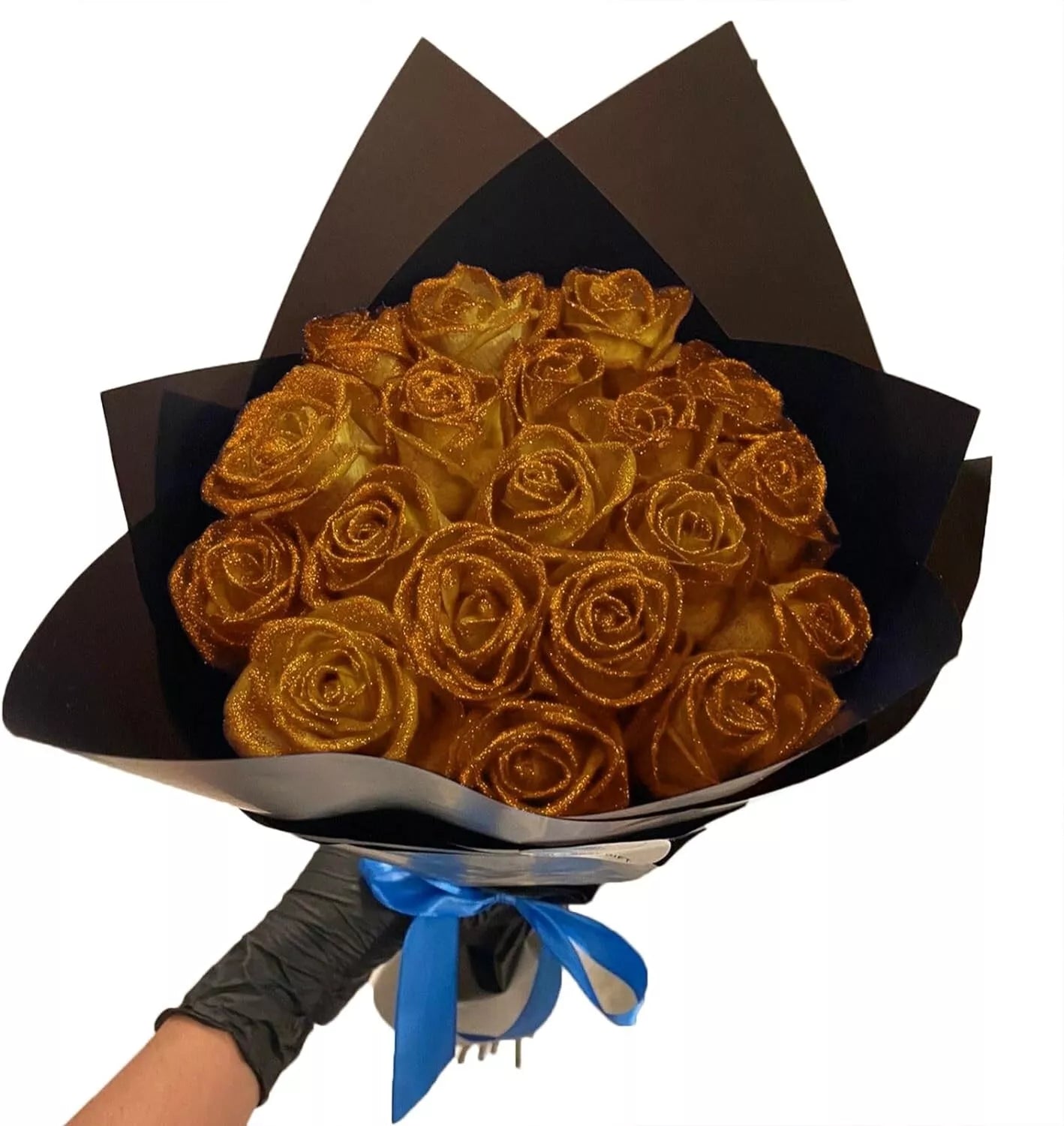 💕Glitter Everlasting Rose Bouquet💕Best Mother's Day Gift, Anniversary, Birthday Gift Ever!(Never Wither)