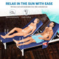 🫧Summer Hot Sale 50% OFF🏖️Sun Lounger Towel in Bag with Pockets Storage