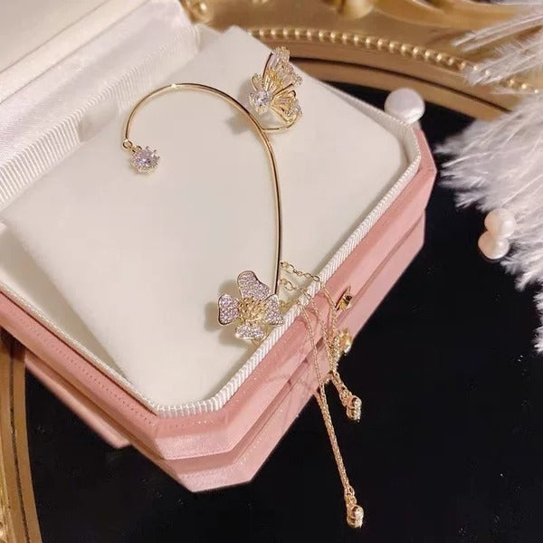 ✨BUTTERFLY TASSEL STYLE ZIRCON EARRINGS | PERFECT GIFT🎁