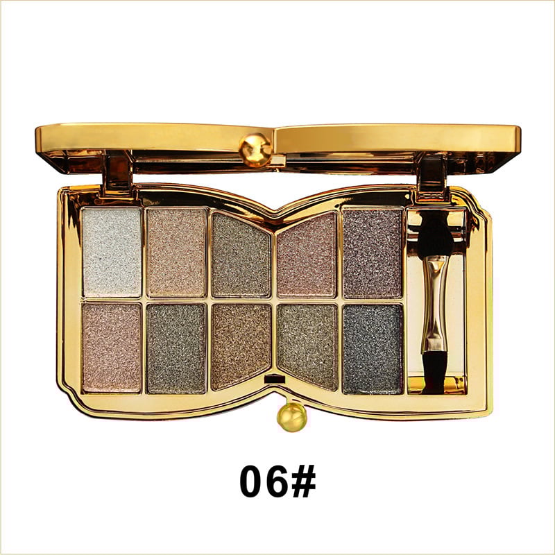 💗LAST DAY - BUY 1 GET 1 FREE💗10 Colors Glitter Shimmer Eyes Shadow Pallet
