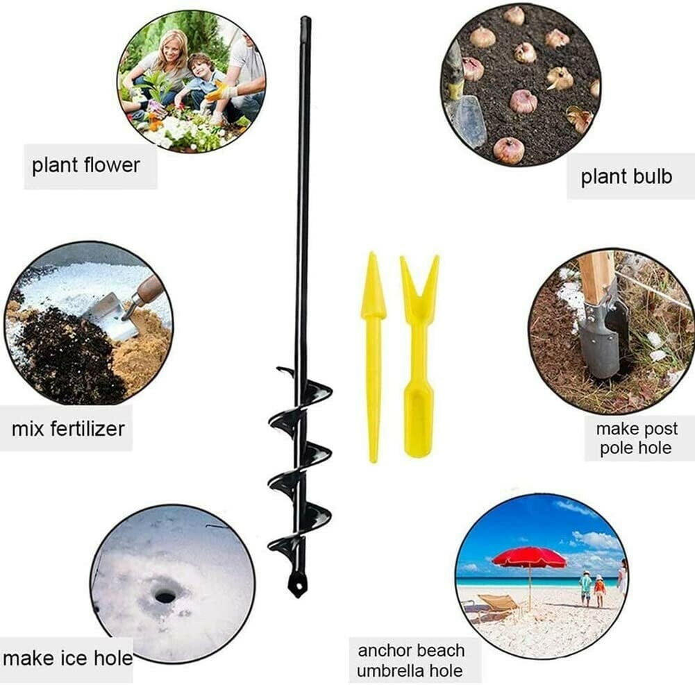 🎁Hot Sale 50% OFF⏳Easy Gardening Auger Spiral Drill Bit