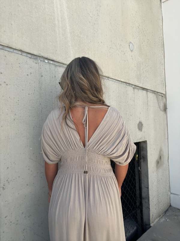 🔥50% OFF💗2024 New Slit v-neck effortless maxi long dress-3pcs free shipping