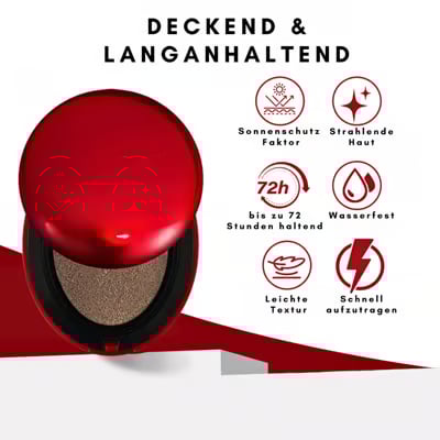 🔥🎉2025 HOT SALE🎉✨High-Coverage Hydrating Long-Lasting Red Cushion Foundation