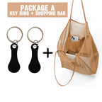 🔑2 Pieces Stainless Steel Shopping Trolley Token Keyrings