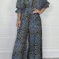👗2025 new model👗Leopard print casual loose jumpsuit