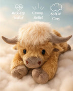 🔥Hot Sale 50% Off🎁Cute Cartoon Highland Cow Stuffed Toy