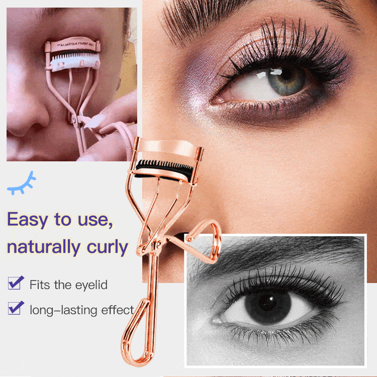 2023 New Eyelash curler with brush Makeup Tools