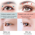 2023 New Eyelash curler with brush Makeup Tools