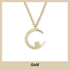 💕 50% discount 💕Bright Night: Moon Star Necklace✈️ free shipping