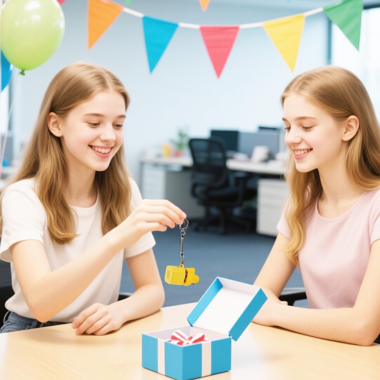 🔥HOT SALE-UP TO 50% Off🔥Frog Croaking Fidget Toy - Rechargeable Frog Croaking Keychain, Frog Croaking Stress Reliever with Colorful Lights, Fun & Portable Anxiety Relief Toy