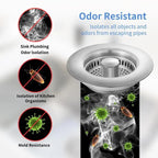 💜 LAST DAY PROMOTION - 50%OFF💜3 in 1 Kitchen Sink Drain Strainer Kitchen Gadgets