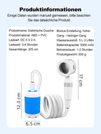 🚿Stay Fresh Outdoors✨Portable Camping Shower with Adjustable Flow – For Easy & Convenient Outdoor Cleaning!