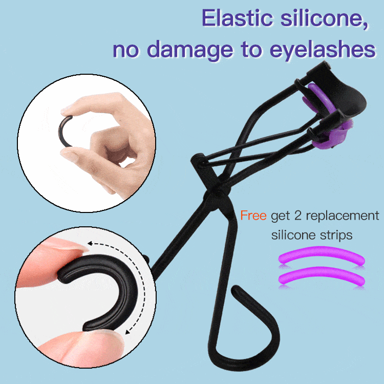 2023 New Eyelash curler with brush Makeup Tools