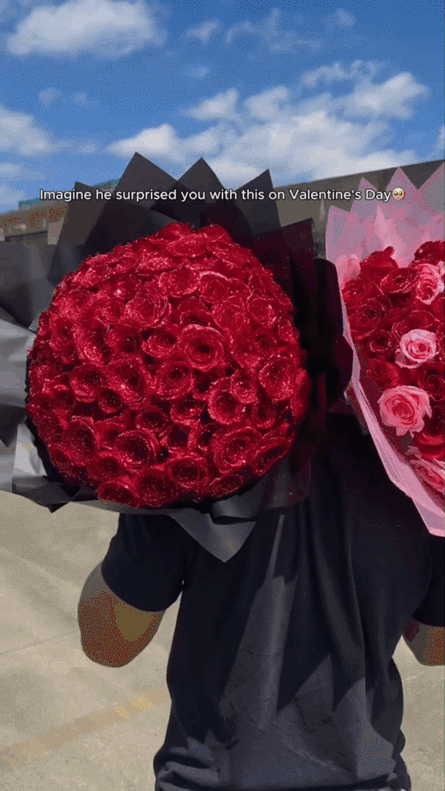 💕Glitter Everlasting Rose Bouquet💕Best Mother's Day Gift, Anniversary, Birthday Gift Ever!(Never Wither)