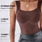 🔥Laatste dag uitverkoop 50% UIT 💐Vrouwen Thermisch Tanktop met U-hals en met Ingebouwde BH