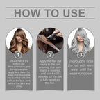 🏆#1 Bestselling🏆2-in-1 Natural Essence Extract Silver Hair Dye