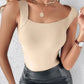 🔥Laatste dag uitverkoop 50% UIT 💐Vrouwen Thermisch Tanktop met U-hals en met Ingebouwde BH