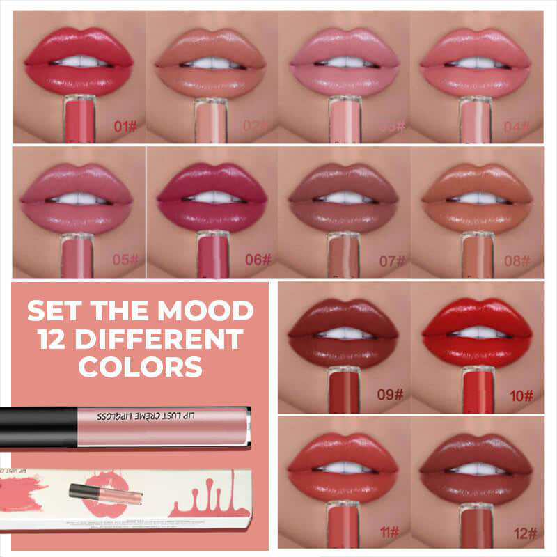 💋💄Waterproof Lipstick That Feels Like Butter - Smudge-Proof & Hydrating