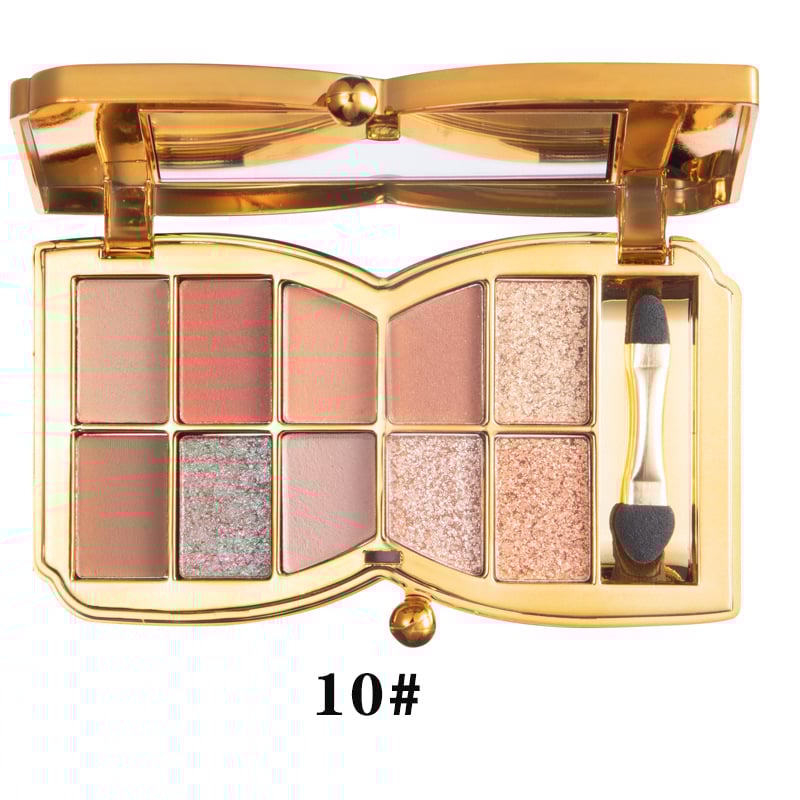 💗LAST DAY - BUY 1 GET 1 FREE💗10 Colors Glitter Shimmer Eyes Shadow Pallet