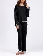 💕 Classy & Comfortable🧥+👖Classy Elastic Knit Lounge Set✨