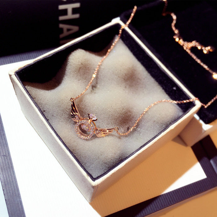 💕 Valentine's Day special - 50% discount 💕Angel Wings Necklace ✨Embrace Heavenly Protection, Purity, and Everlasting Love 🌟💎