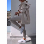 🥰Buy 2 Get Extra 10% OFF🔥Hooded Cardigan, Vest, leggings ,Three-piece Set