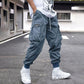 Men's Casual Loose Vintage Flap Pocket Pants