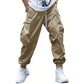 Men's Casual Loose Vintage Flap Pocket Pants