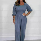 💕Hot Sale 49% Off🥰Women's Elastic Waist Summer Jumpsuit