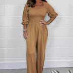 💕Hot Sale 49% Off🥰Women's Elastic Waist Summer Jumpsuit