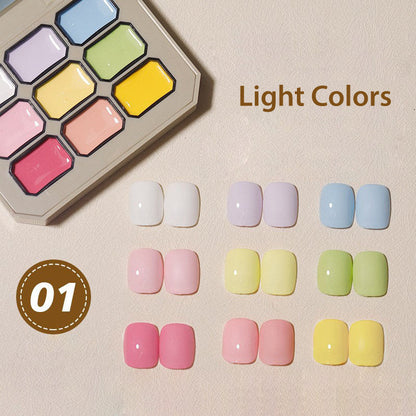 Creamy Colorful Nail Polish Set