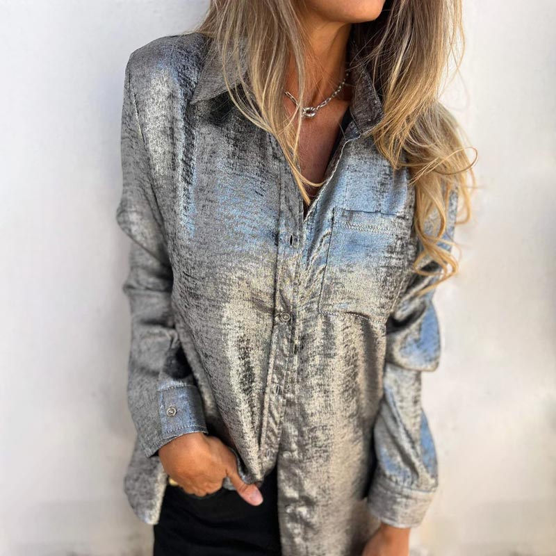 📣✨Casual Fashionable Lapel Shirt for Women