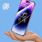 🔥Save 50% 📱Screen Protector -Fingerprint-proof Dust Free Without Bubbles