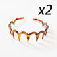 💗LAST DAY - BUY 1 GET 1 FREE💗U-Shape Fashion Tooth Hair Comb Headband
