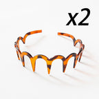 💗LAST DAY - BUY 1 GET 1 FREE💗U-Shape Fashion Tooth Hair Comb Headband