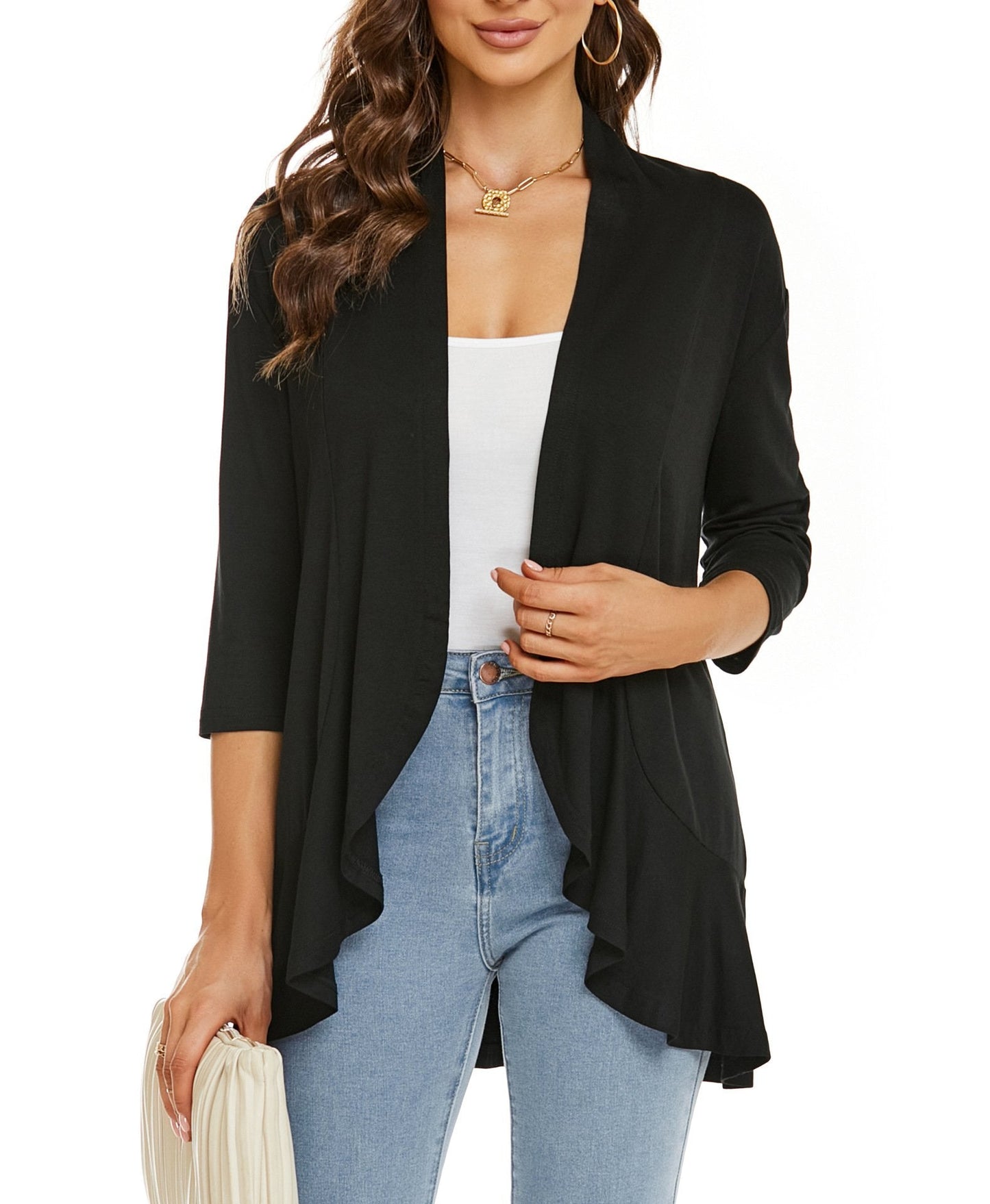 🔥Free Shipping +5% to 20% OFF 🔥💖Casual Lightweight Cardigans With Open Front For Women💖