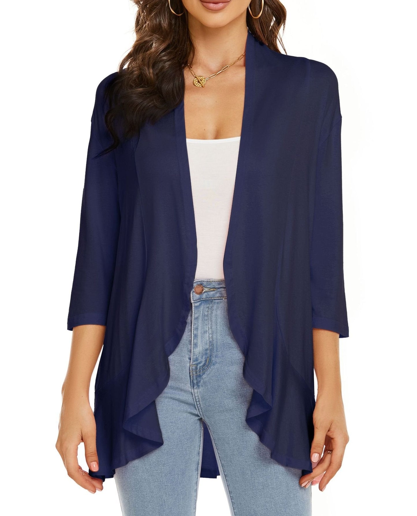 🔥Free Shipping +5% to 20% OFF 🔥💖Casual Lightweight Cardigans With Open Front For Women💖