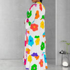 🌸Flower skirt-46% OFF🌸Retro Loose Long-Sleeved Pleated Long Dress