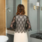 Women's Elegant Sequin 3/4 Sleeved Shrugs