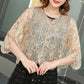 Women's Elegant Sequin 3/4 Sleeved Shrugs