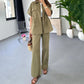 Free Shipping🌷Women's Workwear Drawstring Casual Cargo 2-piece Set