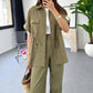 Free Shipping🌷Women's Workwear Drawstring Casual Cargo 2-piece Set