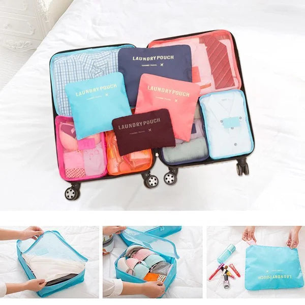 6-piece Portable Luggage Packing Cubes🔥🔥🔥Buy 1 Get 1 Free