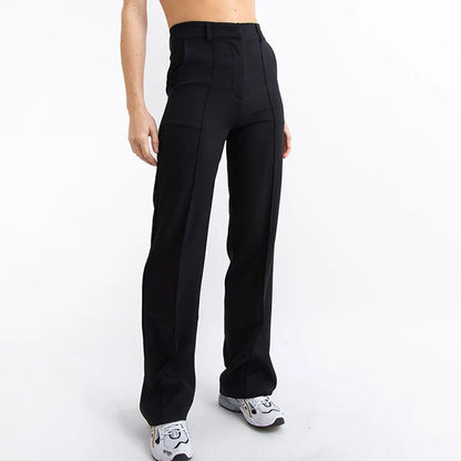 🍁New for autumn👖Women’s High Waist Stretchy Straight Leg Work Pants