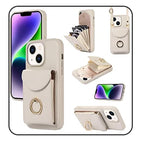 Phone Case with Card Holder & Ring Stand for iPhone
