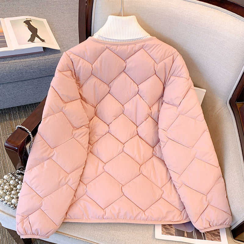 New for autumn✨Women's Winter Button Down Quilted Jacket