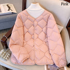 New for autumn✨Women's Winter Button Down Quilted Jacket