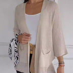 🔥Limited Time 50% OFF🔥Women's Casual Knitted Open Front Coat