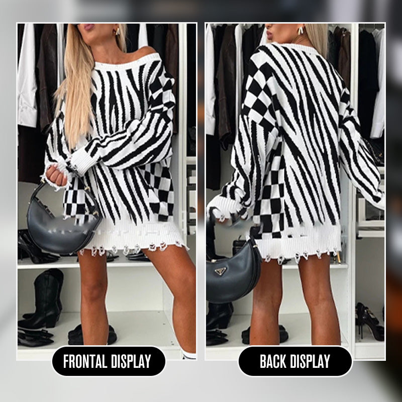 New for autumn✨Women's Fashionable Patterned Sweater Tops